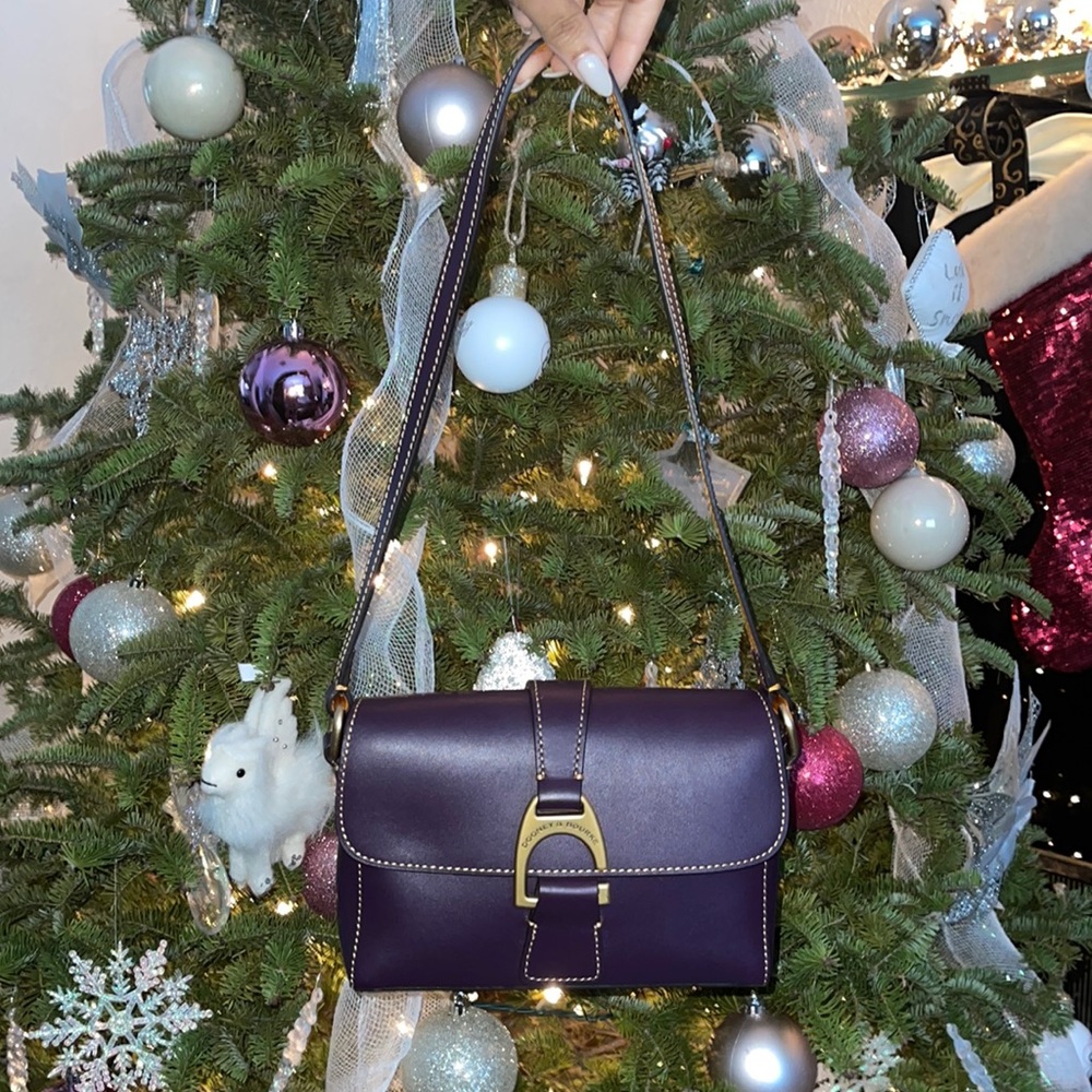 Dooney & Bourke Plum crossbody bag